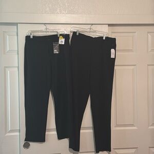 Black work pants never worn for business work place selling together